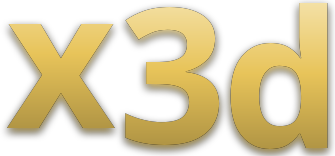 x3d logo